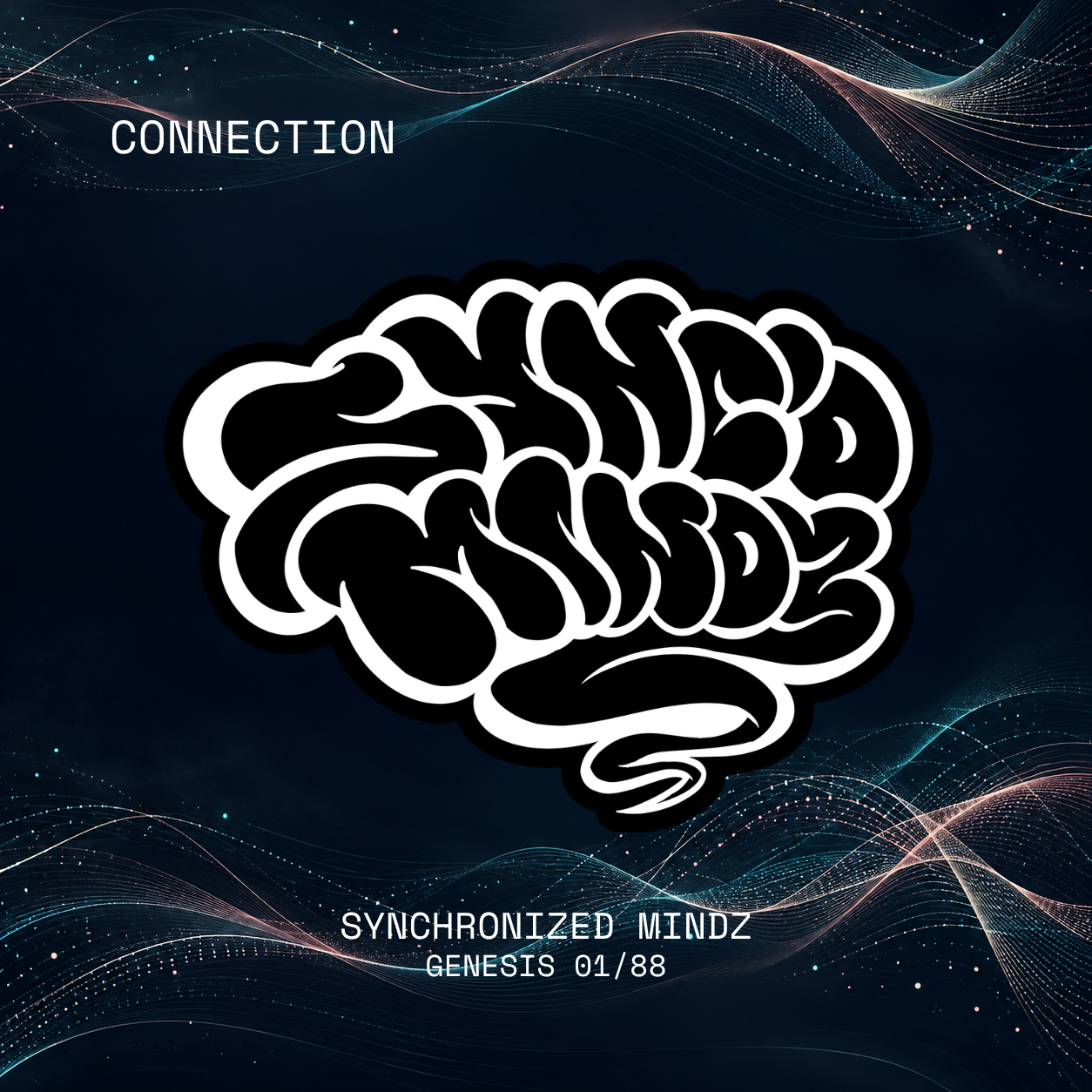 Synchronized Mindz Genesis — The Original 88 — authentic NFT artwork, token 1